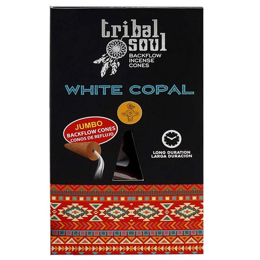 Tribal Soul Backflow Cones WHITE COPAL