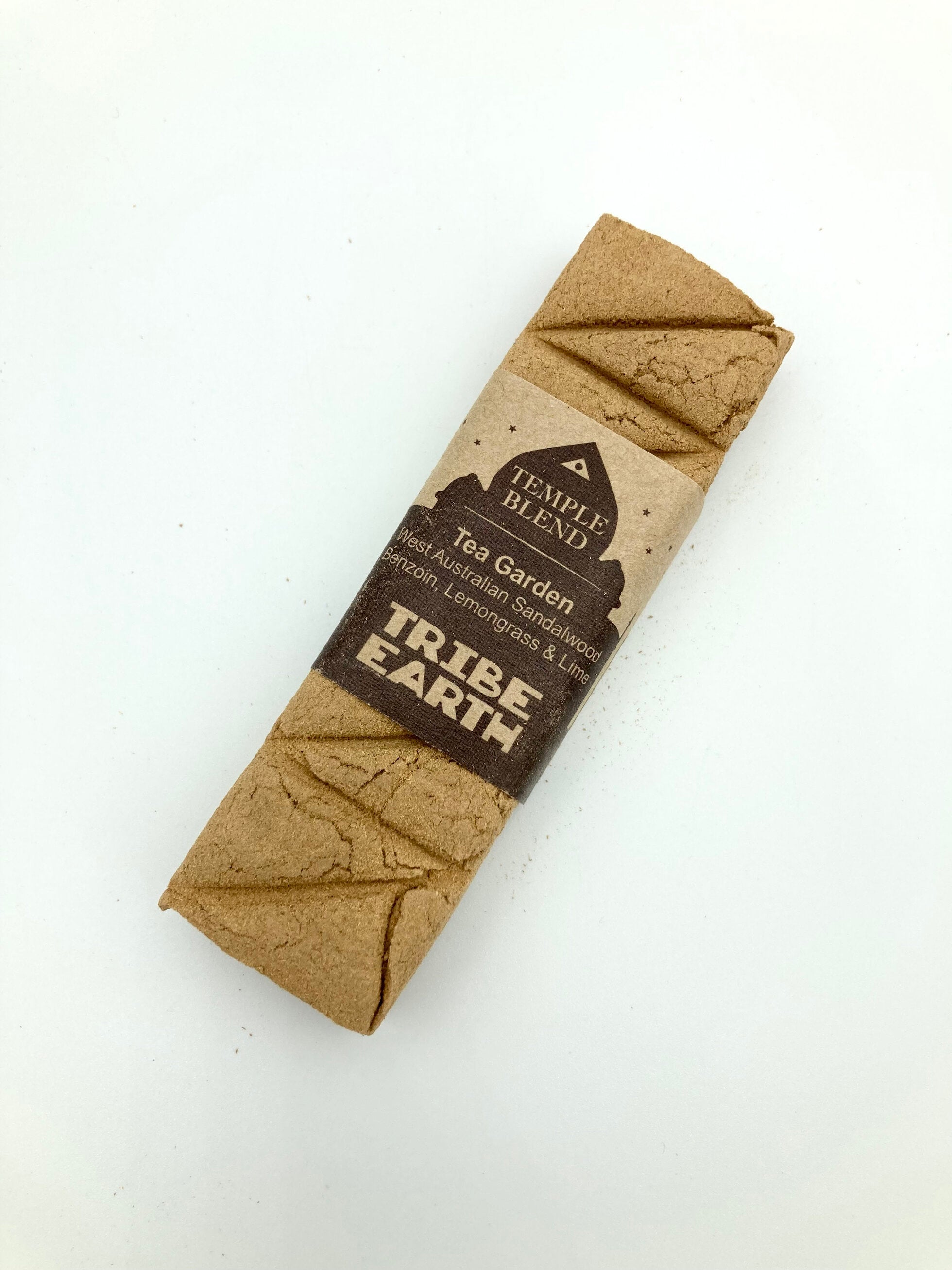 Tribe Earth TEA GARDEN TEMPLE Sandalwood, Benzoin, Lime, Lemongrass Incense Planks