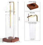 Hanging Incense Holder with glass protector