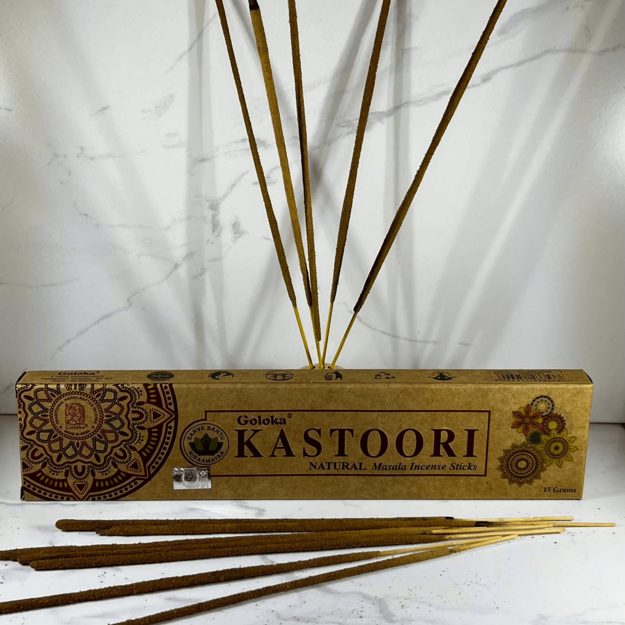 Goloka Natural KASTOORI (Musk) incense