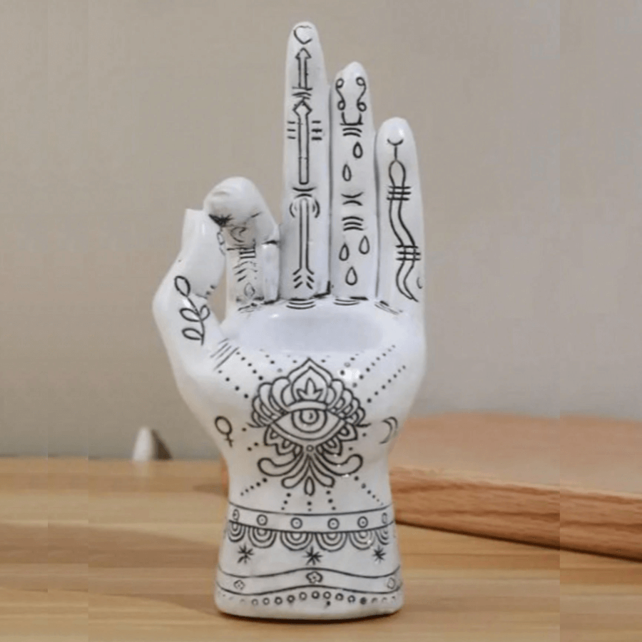 Handmade Resin Hand Incense Holder