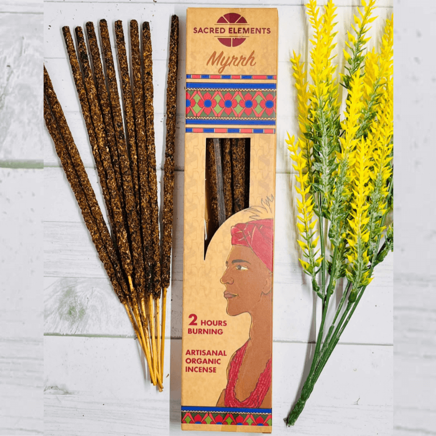 Sacred Elements Artisan Organic Incense MYRRH