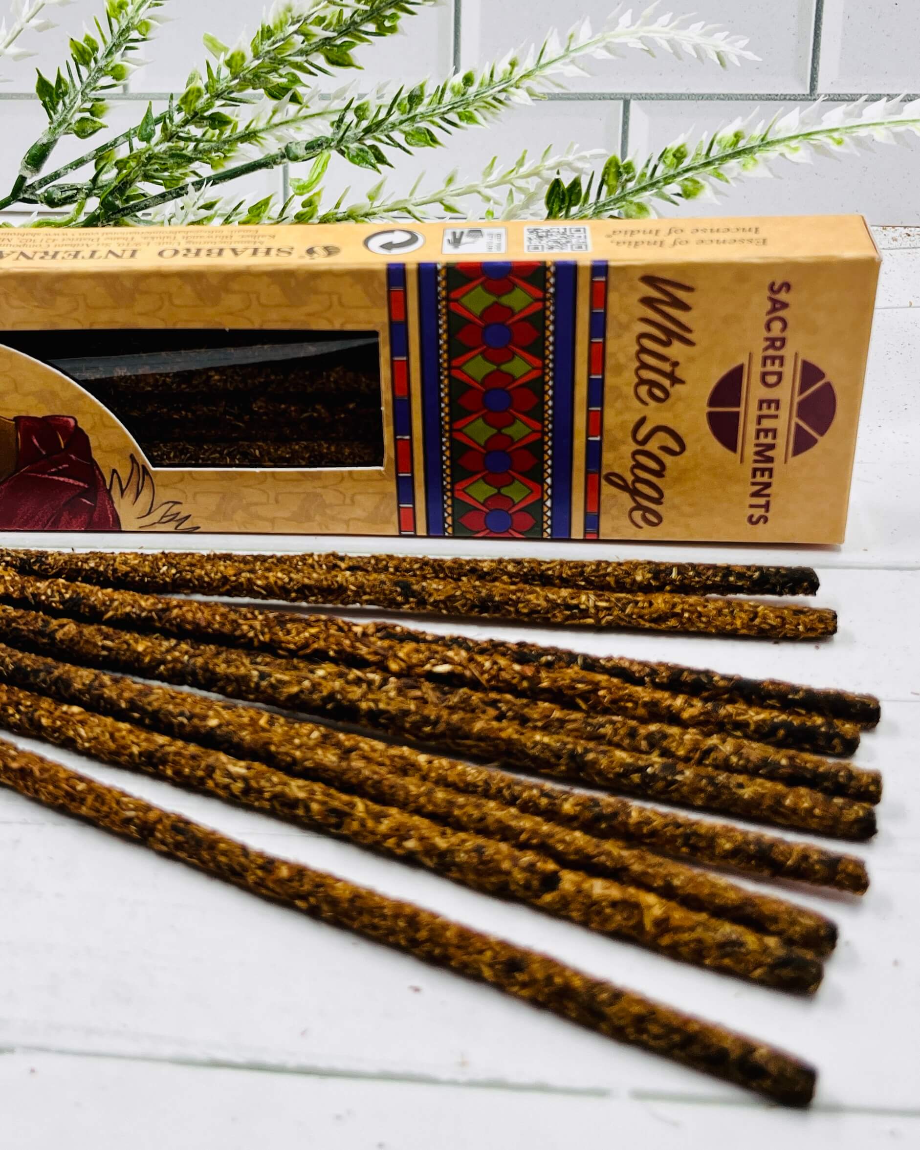 Sacred Elements Artisan Organic Incense WHITE SAGE