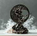 Magical Witch Statue Figurine 18cm