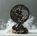 Magical Witch Statue Figurine 18cm