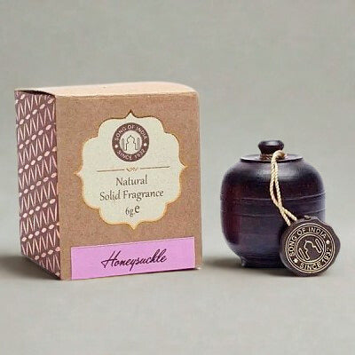 Song Of India Natural Solid Perfume HONEYSUCKLE 6g