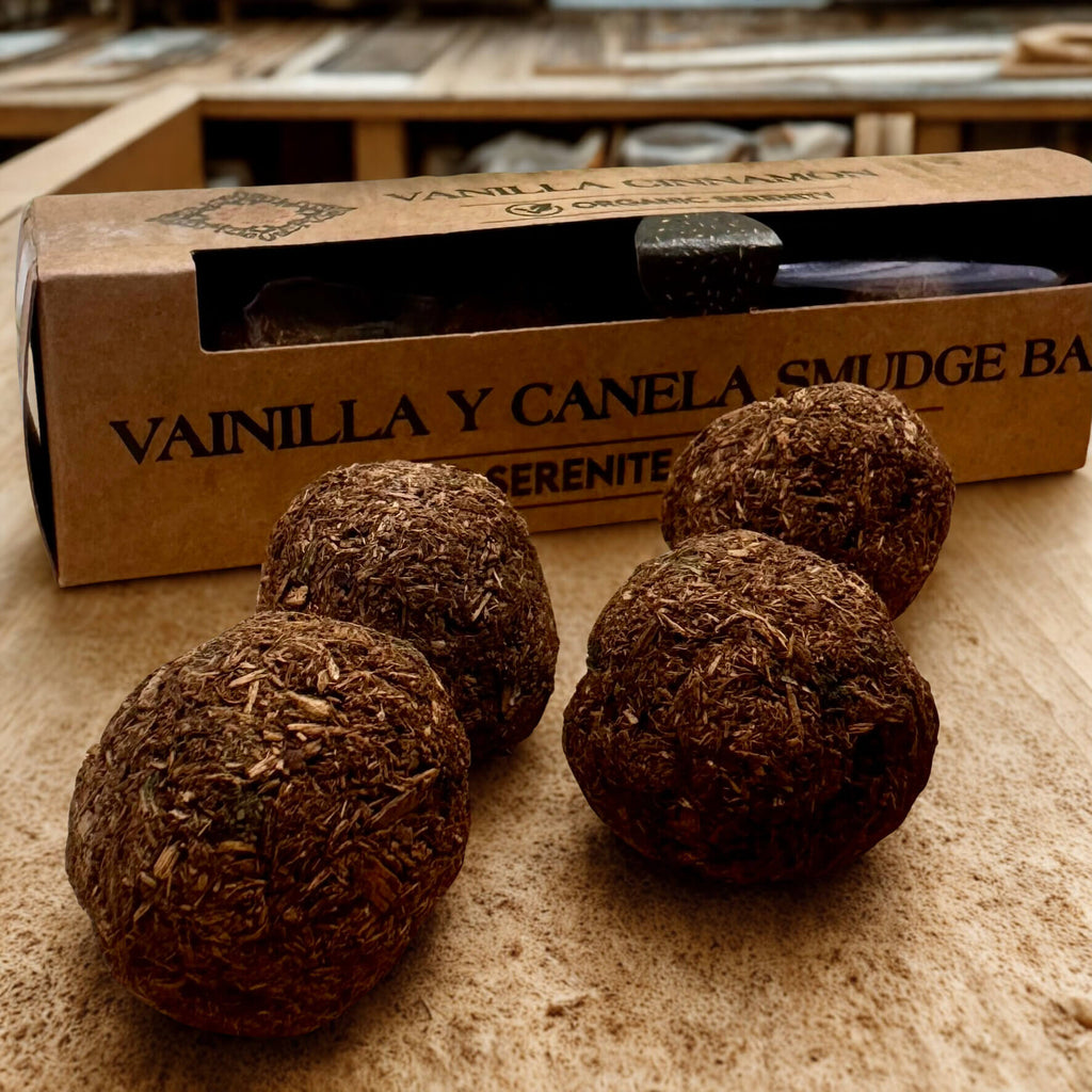 Ananda Himalayan Masala Smudge Ball Bomb VANILLA CINNAMON