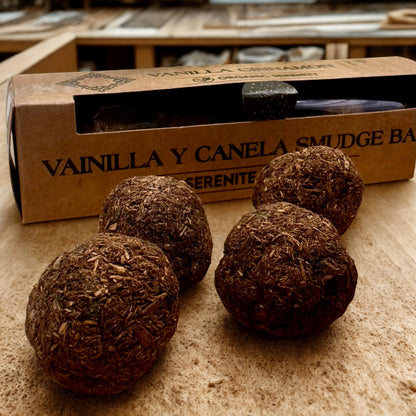 Ananda Himalayan Masala Smudge Ball Bomb VANILLA CINNAMON