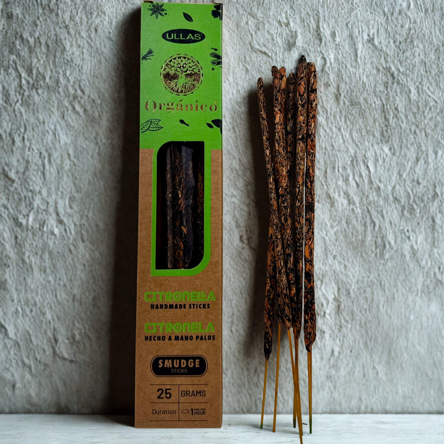 Ullas Organico Incense CITRONELLA