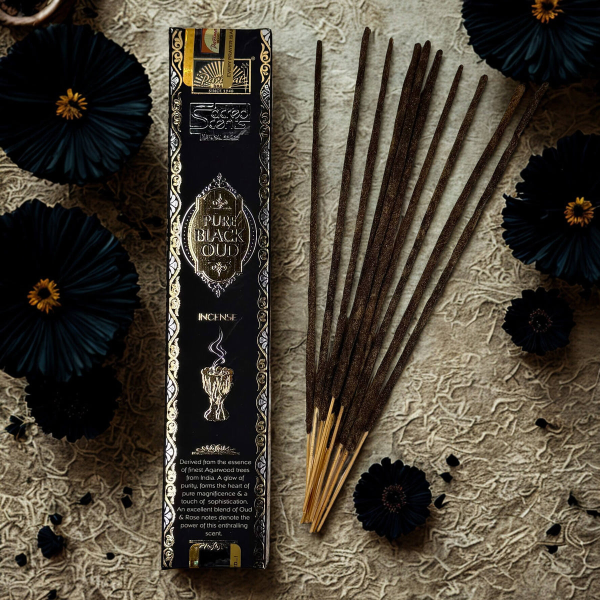 Parimal Pure Black Oudh Incense