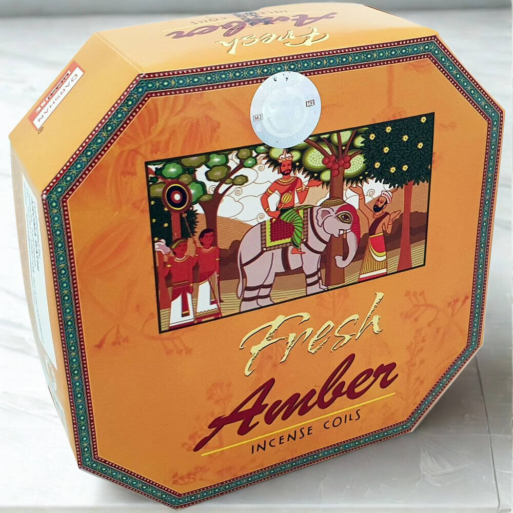 Darshan AMBER Incense Coil