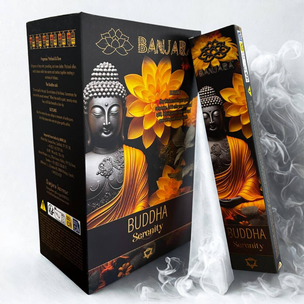Banjara Incense BUDDHA SERENITY Patchouli & Clove