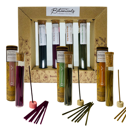 Botanicals Aromatherapy Bambooless Incense GIFT PACK Set of 4