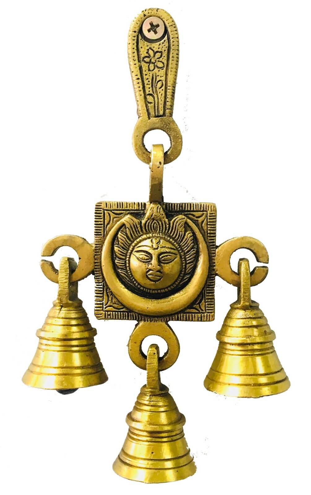 BELL Brass Door Bell SUN & MOON