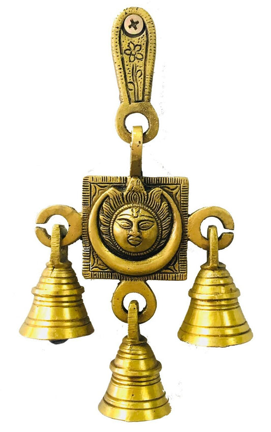 BELL Brass Door Bell SUN & MOON