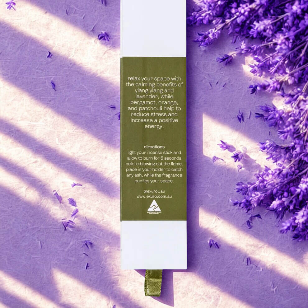 Exuro Australian Made Incense RELAX