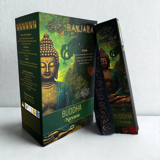 Banjara Incense BUDDHA NIRVANA Saffron & Sandalwood