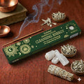 Goloka Manifestation Incense CLEANSING ENERGY White Sage with selenite gem