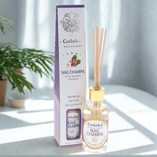 Goloka Reed Diffuser NAG CHAMPA