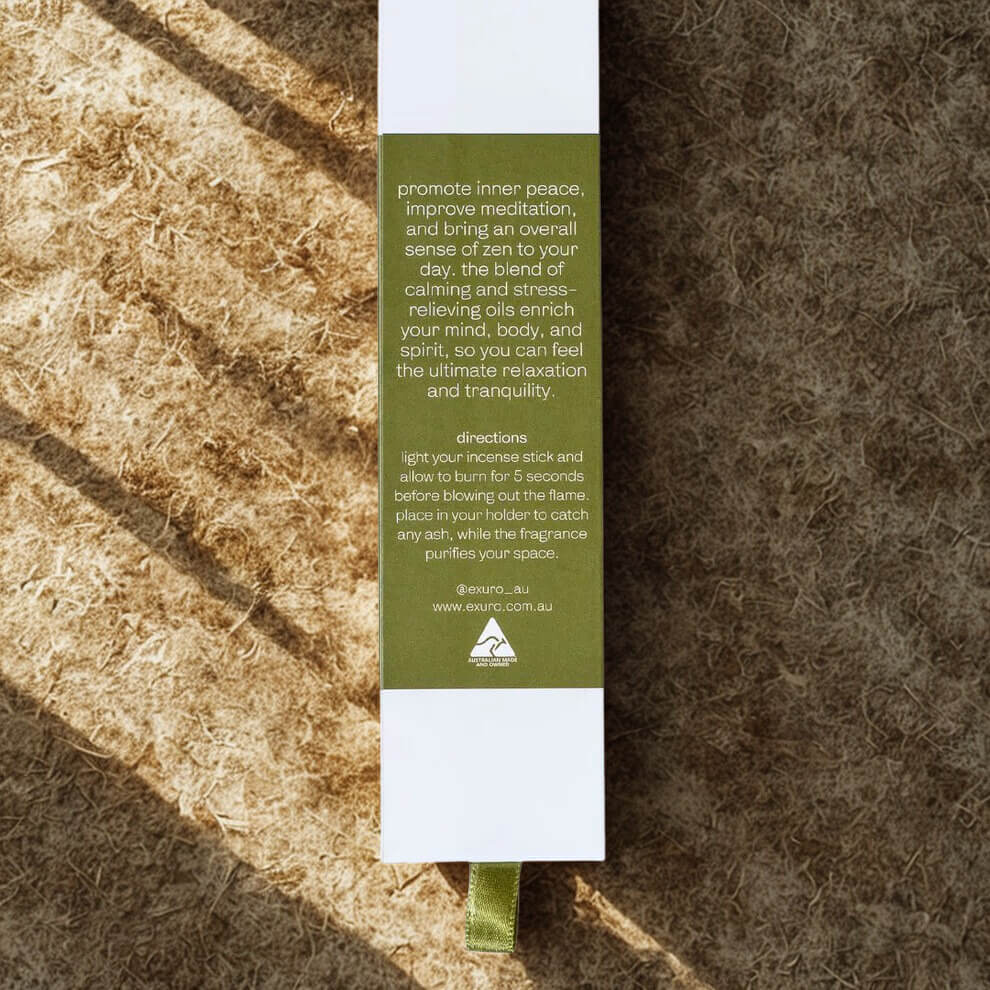 Exuro Australian Made Incense ZEN