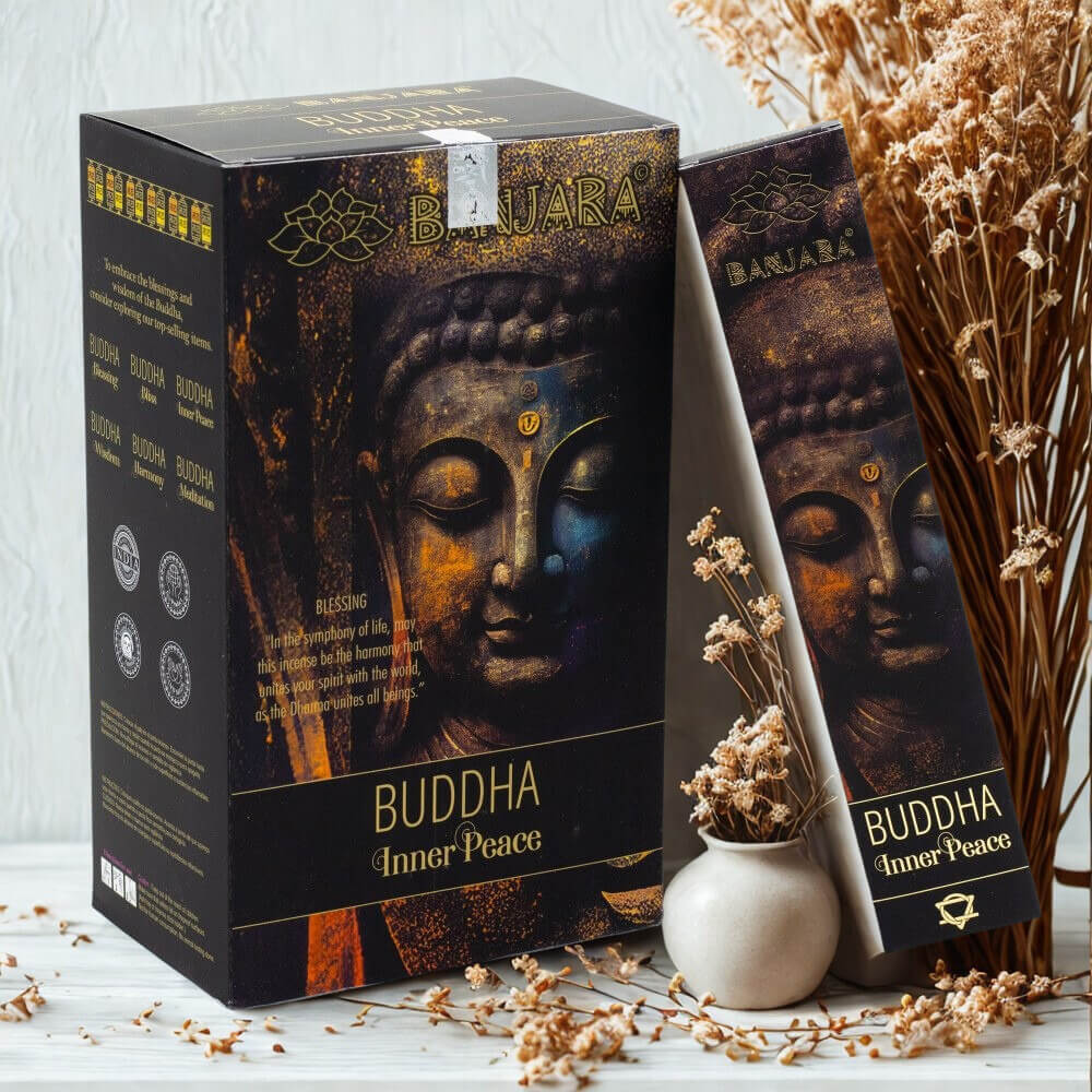 Banjara Incense BUDDHA INNER PEACE Lavender & Chamomile