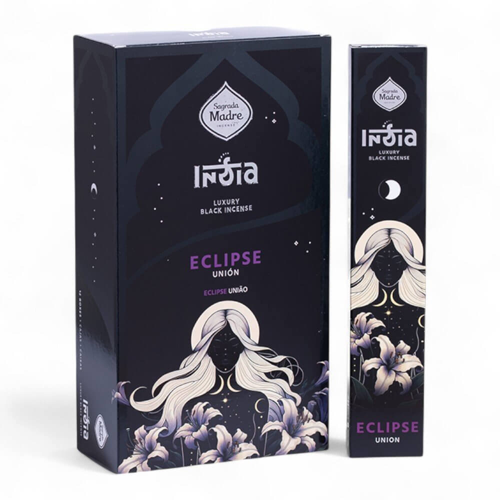 Sagrada Madre Luxury Black Incense ECLIPSE for Union
