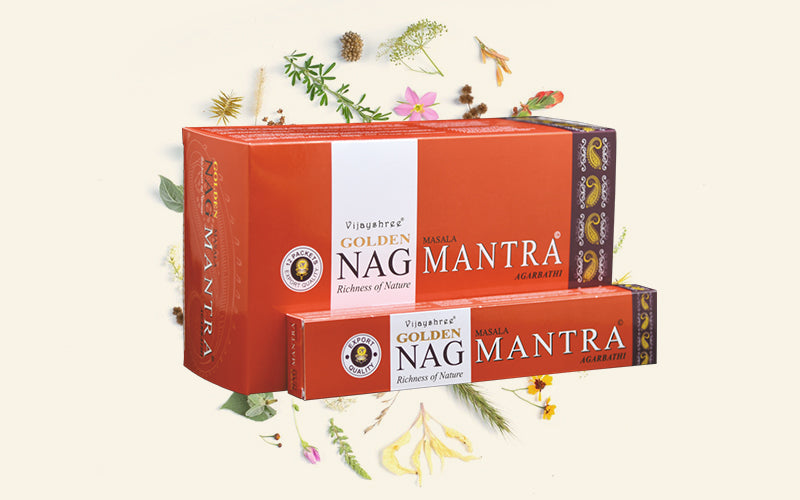 Vijayshree Golden Nag Mantra incense