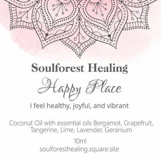 Soulforest Healing HAPPY PLACE essential oil