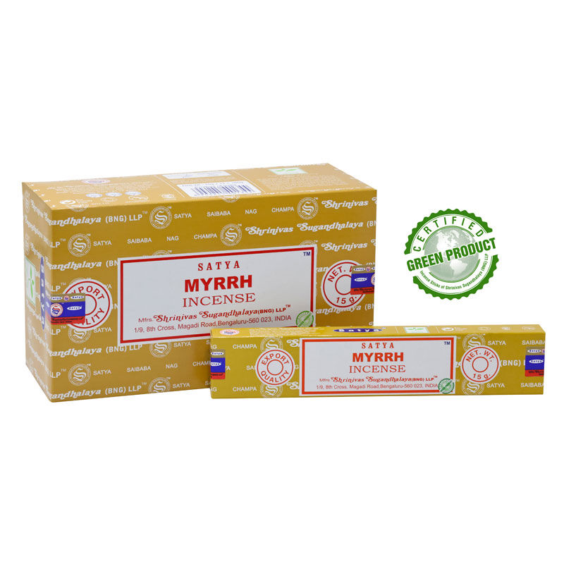 Satya BNG Earth MYRRH Incense