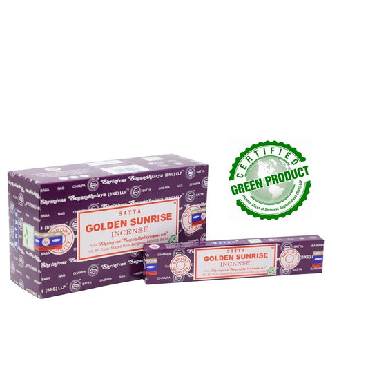 Satya BNG Earth GOLDEN SUNRISE Incense