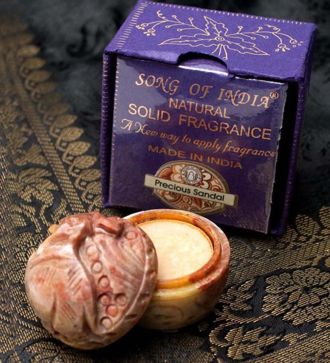 Song Of India Natural Solid Perfume NIGHT QUEEN 5g
