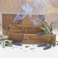 Goloka Natural LAVENDER & WHITE SAGE Incense