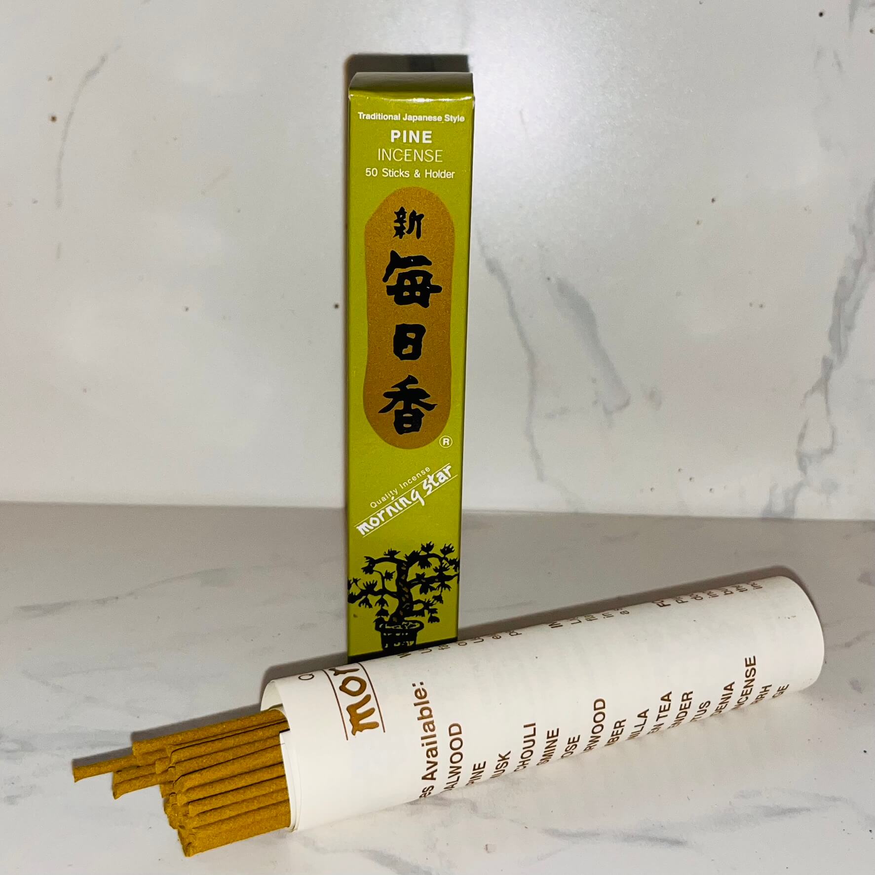 Morning Star PINE Japanese Incense 50 stick