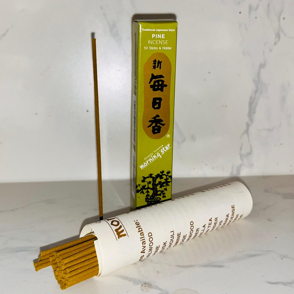 Morning Star PINE Japanese Incense 50 stick