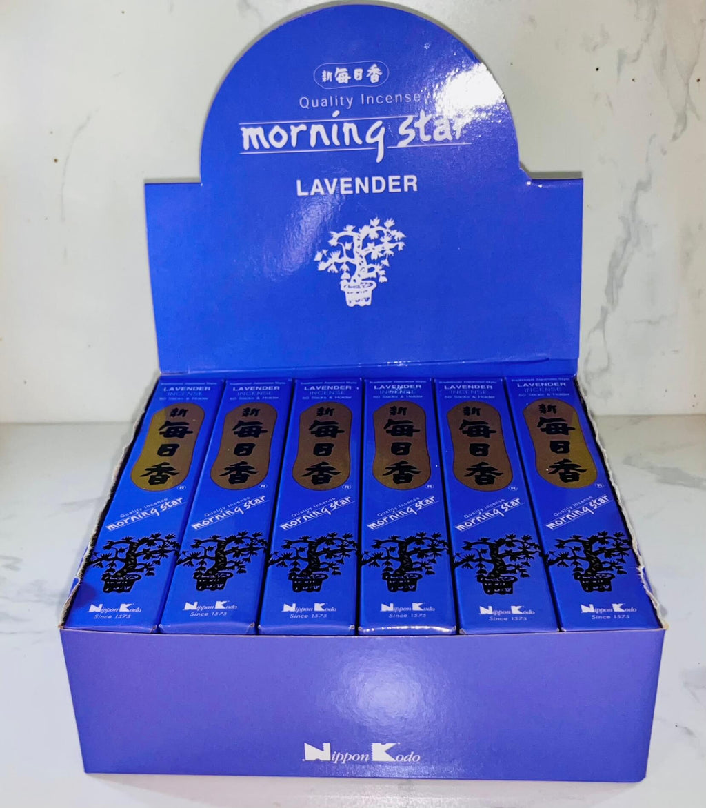 Morning Star LAVENDER Japanese Incense 50 stick
