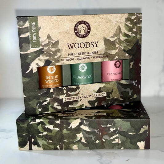 Essential oil Gift Box set WOODSY