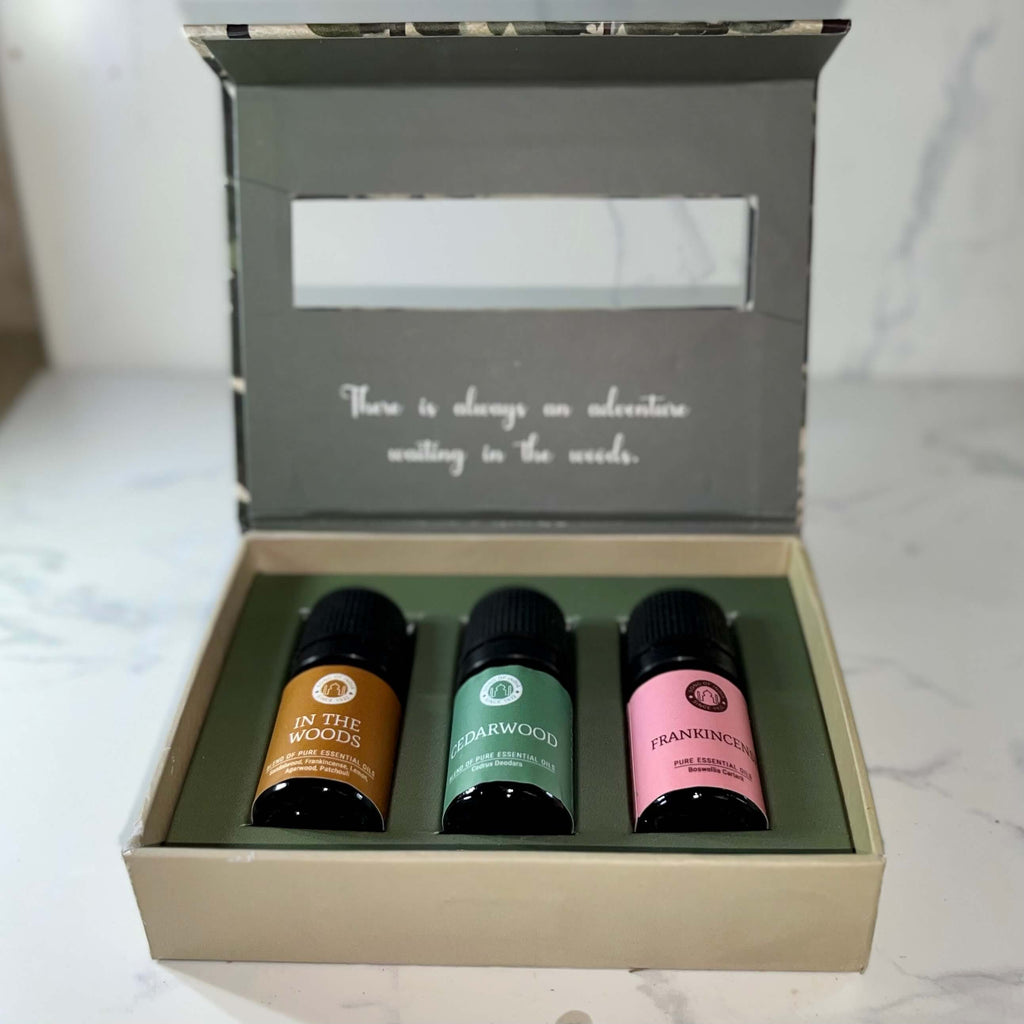 Essential oil Gift Box set WOODSY