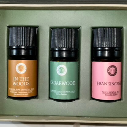 Essential oil Gift Box set WOODSY