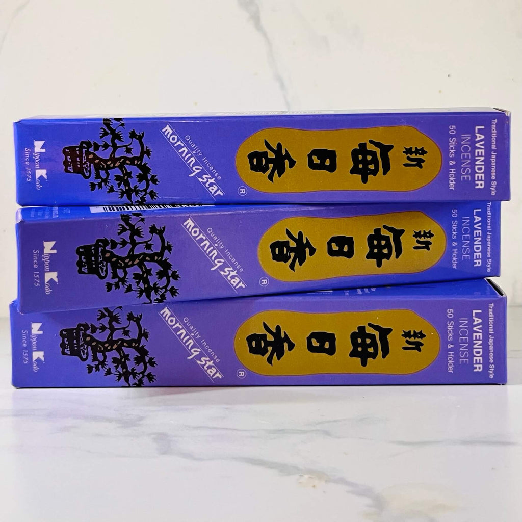 Morning Star LAVENDER Japanese Incense 50 stick