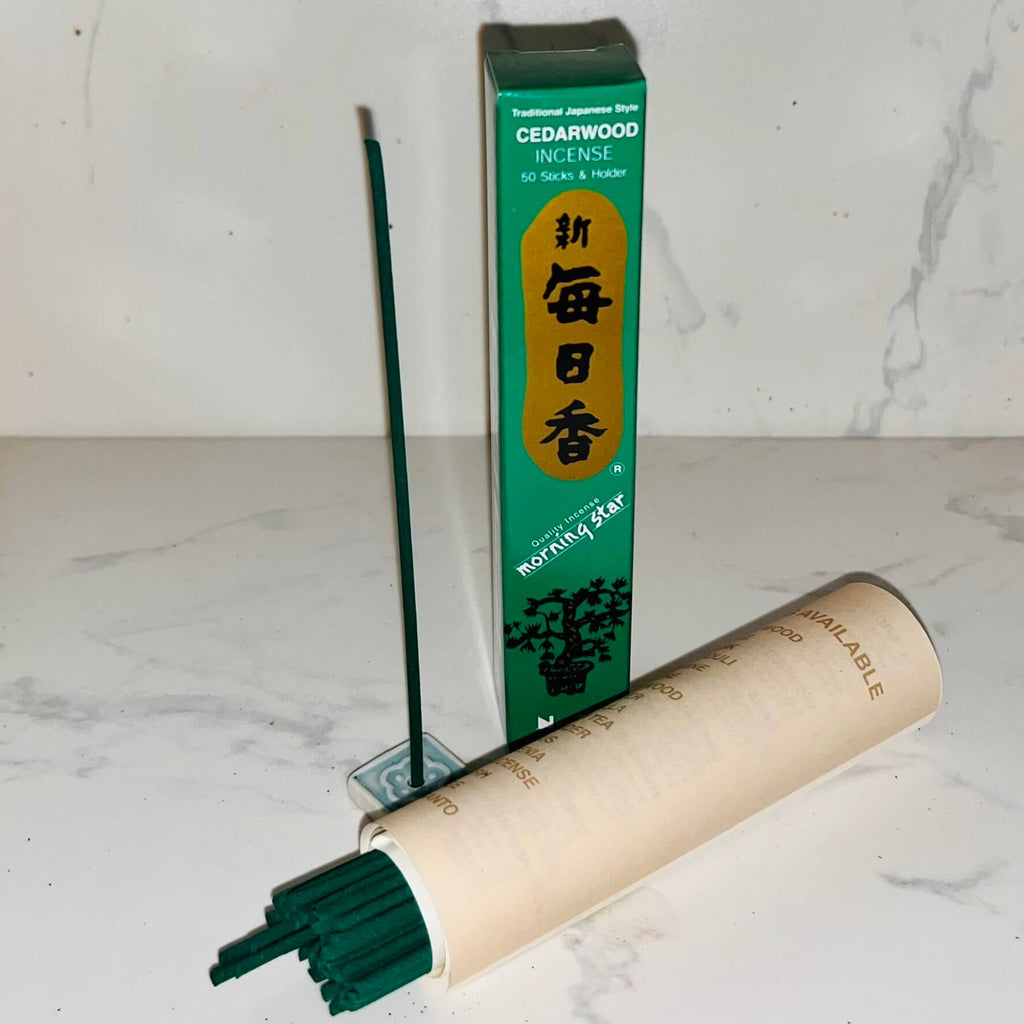 Morning Star CEDARWOOD Japanese Incense
