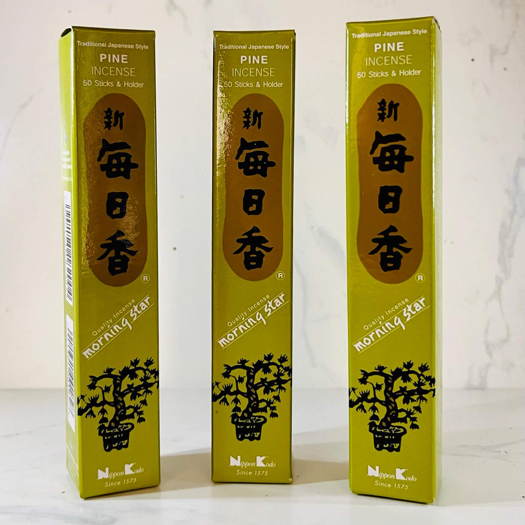 Morning Star PINE Japanese Incense 50 stick