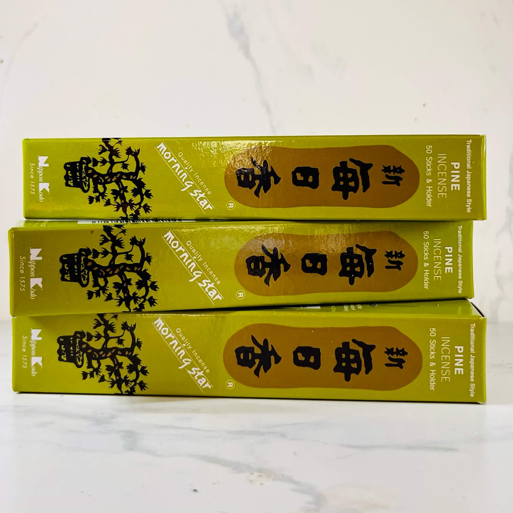 Morning Star PINE Japanese Incense 50 stick
