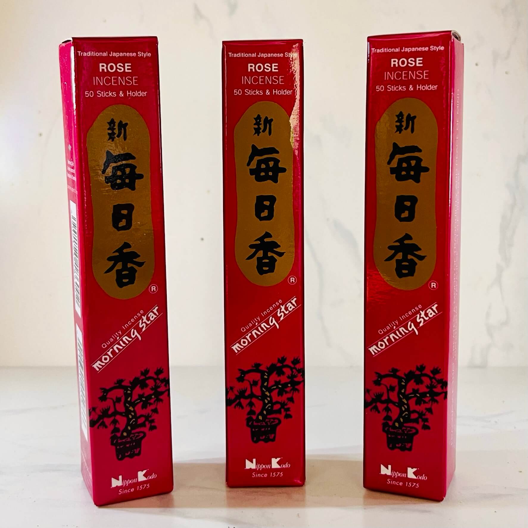 Morning Star ROSE Japanese Incense