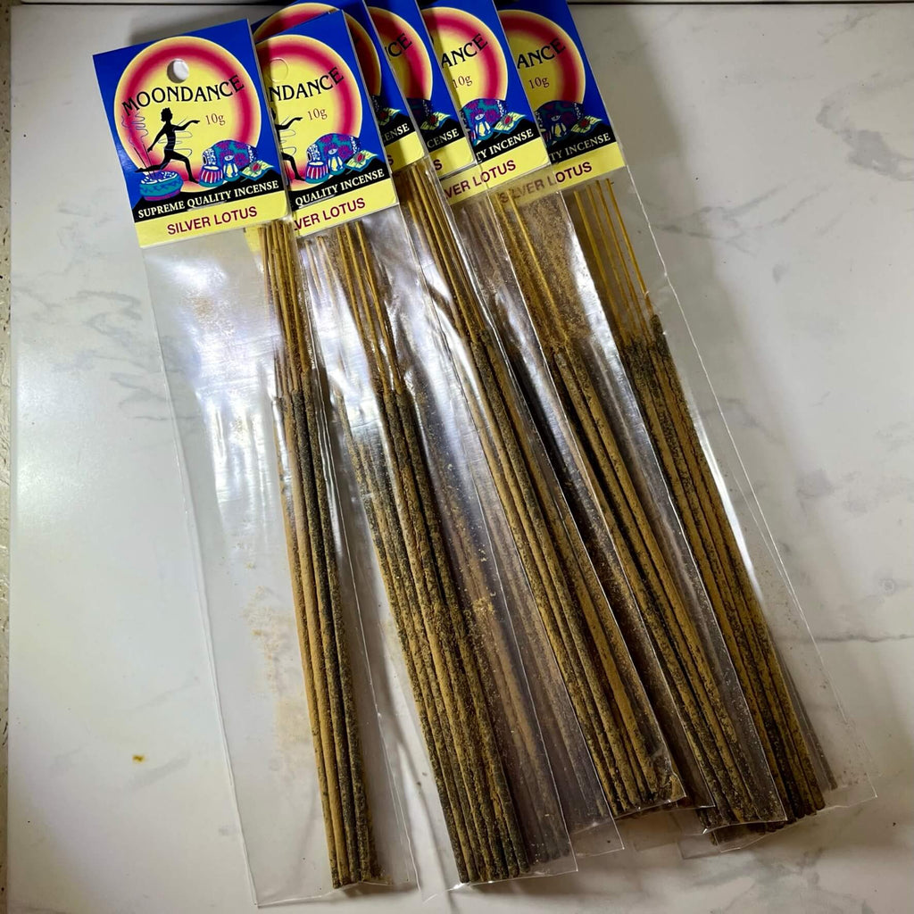 Moondance SILVER LOTUS Premium Incense