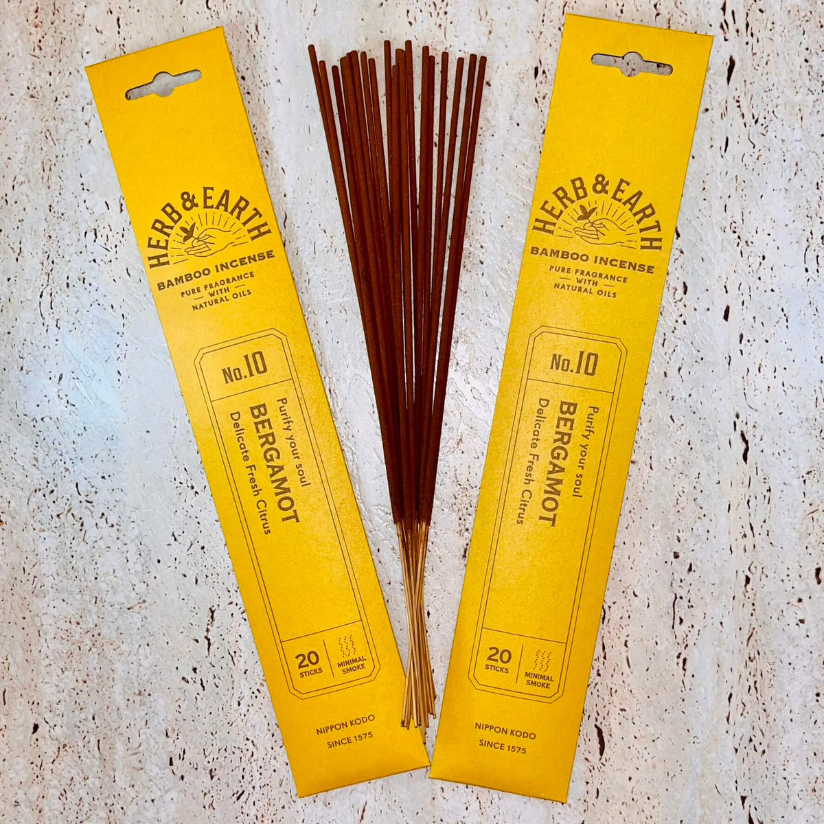 Herb & Earth Japanese Incense BERGAMOT