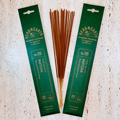 Herb & Earth Japanese Incense MATCHA