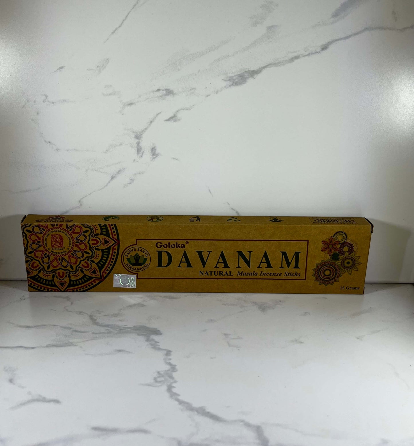 Goloka Organic Davanam incense