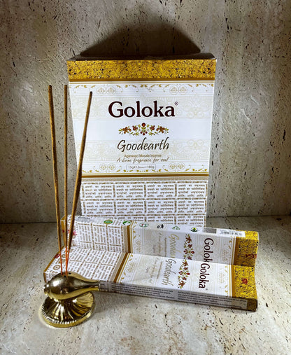 goloka organic incense sticks india australian hand-made hand made rolled hand-rolled organic-incense packet masala goodearth good earth