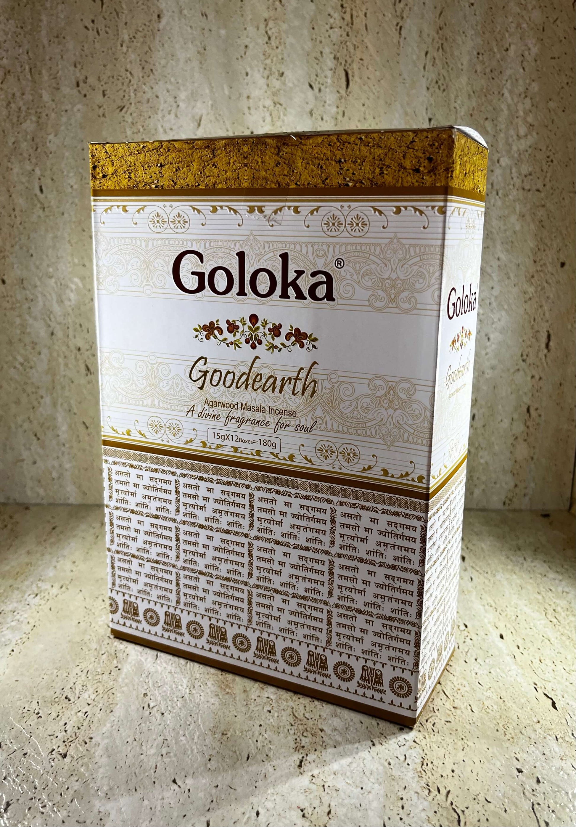 goloka organic incense sticks india australian hand-made hand made rolled hand-rolled organic-incense packet masala goodearth good earth box