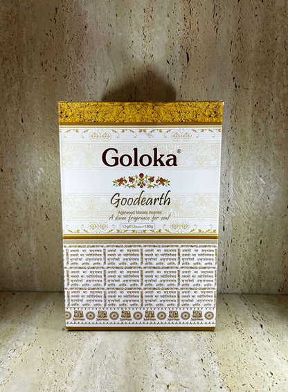 goloka organic incense sticks india australian hand-made hand made rolled hand-rolled organic-incense packet masala goodearth good earth